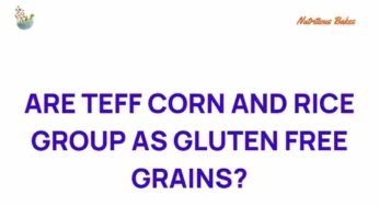 Unveiling the Truth: Are Teff, Corn, and Rice Truly Gluten-Free?