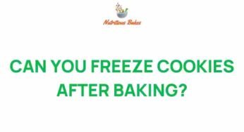 The Secret to Preserving Freshness: Can You Freeze Cookies After Baking?
