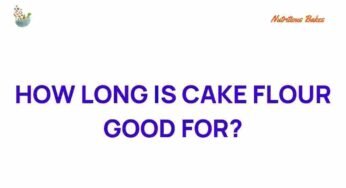 How Fresh is Your Cake Flour? Unraveling Shelf Life Secrets