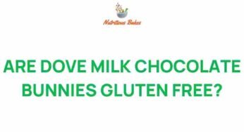 Unraveling the Truth: Are Dove Milk Chocolate Bunnies Gluten-Free?