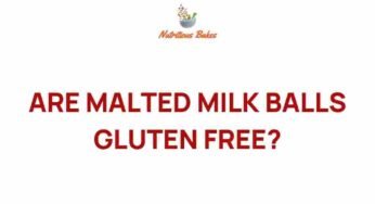 Unveiling the Truth: Are Malted Milk Balls Gluten Free?