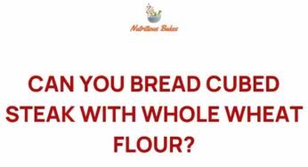 The Surprising Benefits of Breading Cubed Steak with Whole Wheat Flour