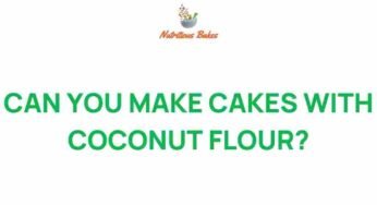 Unlocking the Secrets of Coconut Flour Cakes: Are They Worth the Hype?
