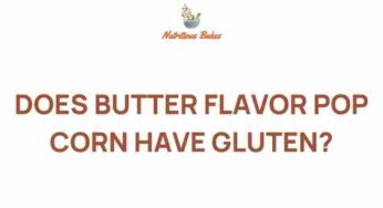 Unraveling the Mystery: Does Butter Flavor Popcorn Contain Gluten?
