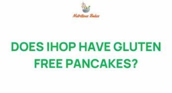 Uncovering IHOP’s Gluten-Free Pancake Options: What You Need to Know