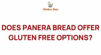 Uncovering Panera Bread’s Gluten-Free Offerings: What You Need to Know