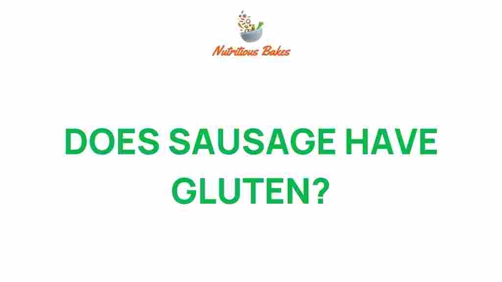 gluten-in-sausage