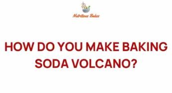 Unleashing the Science: How to Create Your Own Baking Soda Volcano