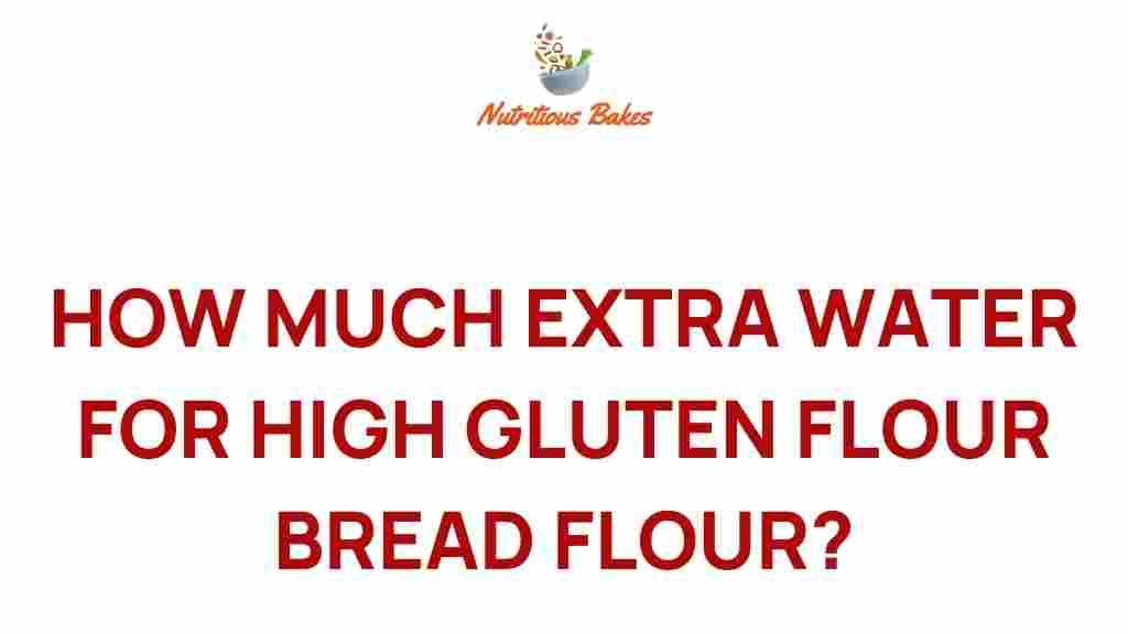 high-gluten-flour-water