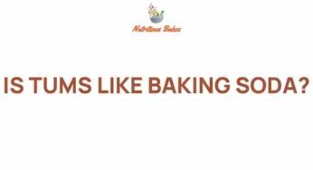 Unpacking the Truth: Is Tums Similar to Baking Soda?